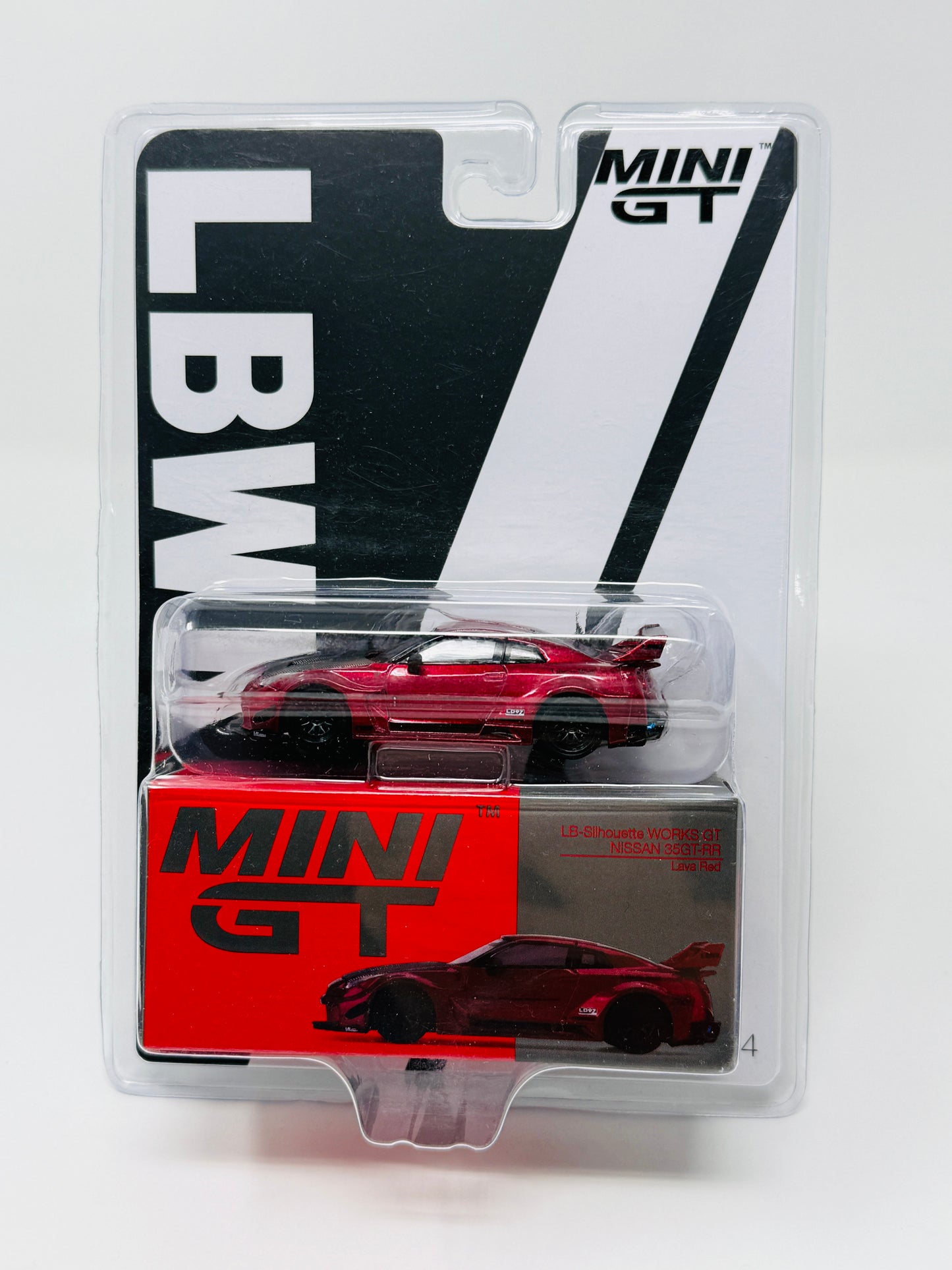 Mini GT LB Silhouette hi Works GT Nissan 35GT-RR Lava Red #191