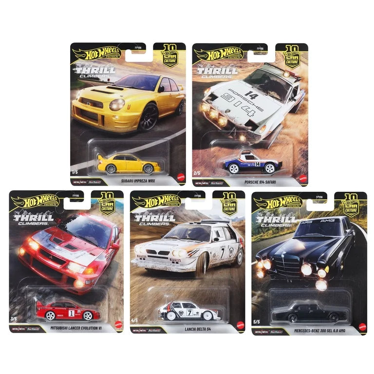 Hot Wheels Premium Set Thrill Climbers Car Culture 2026