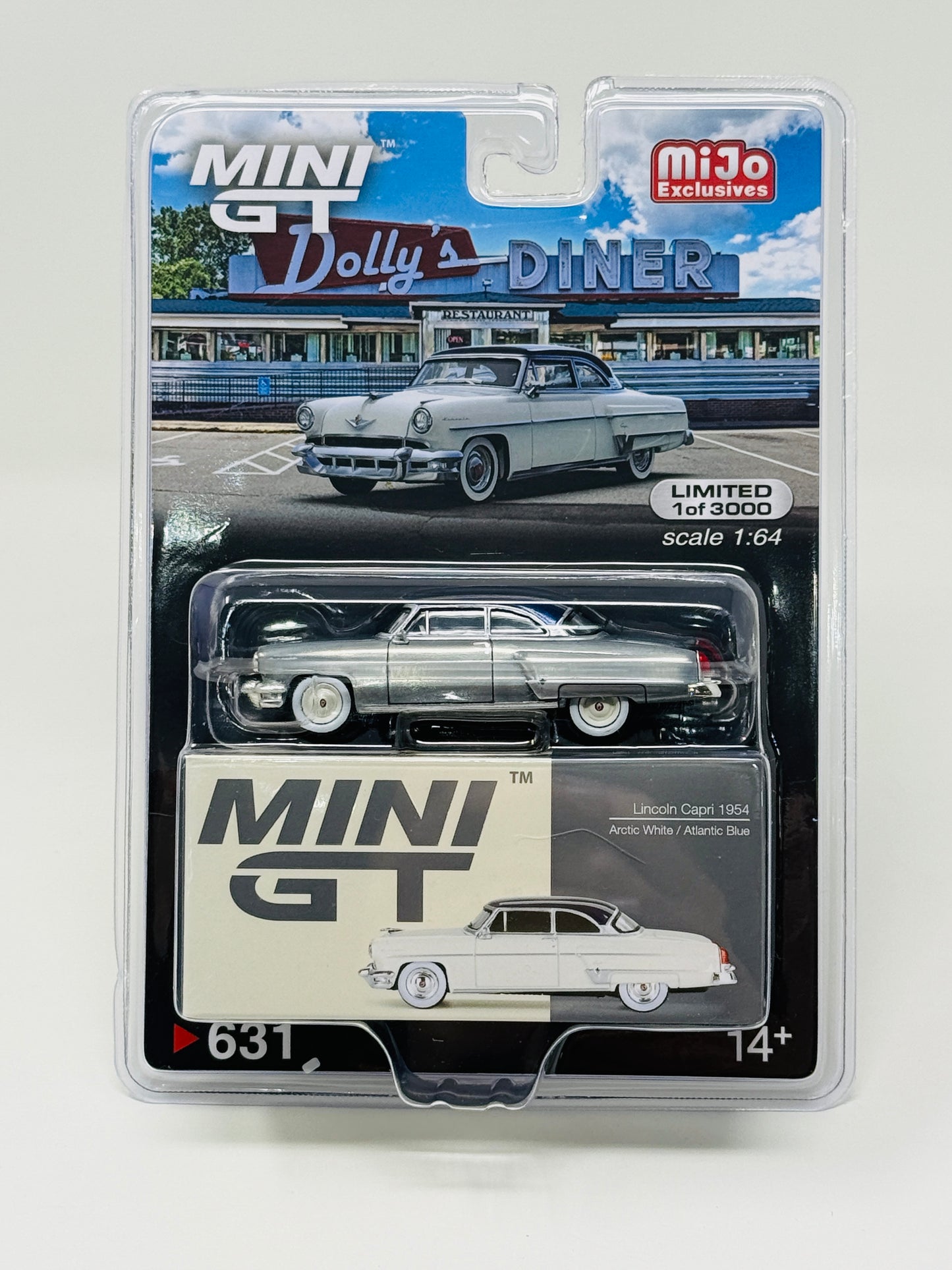 Mini Gt Lincol Capri Dolly’s Dinner Chase 1954 #631
