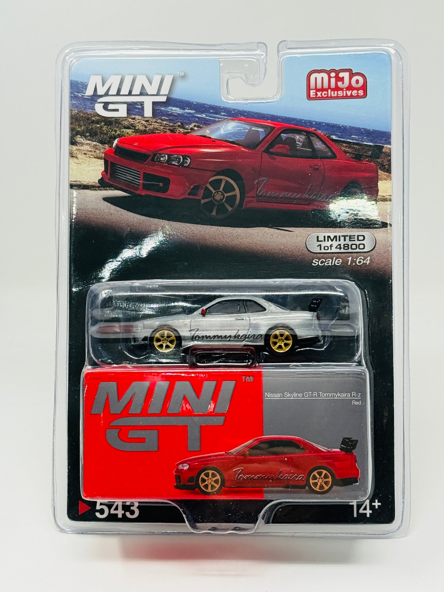 Mini Gt Nissan Skyline GT R Tommykaira R z #543 CHASE