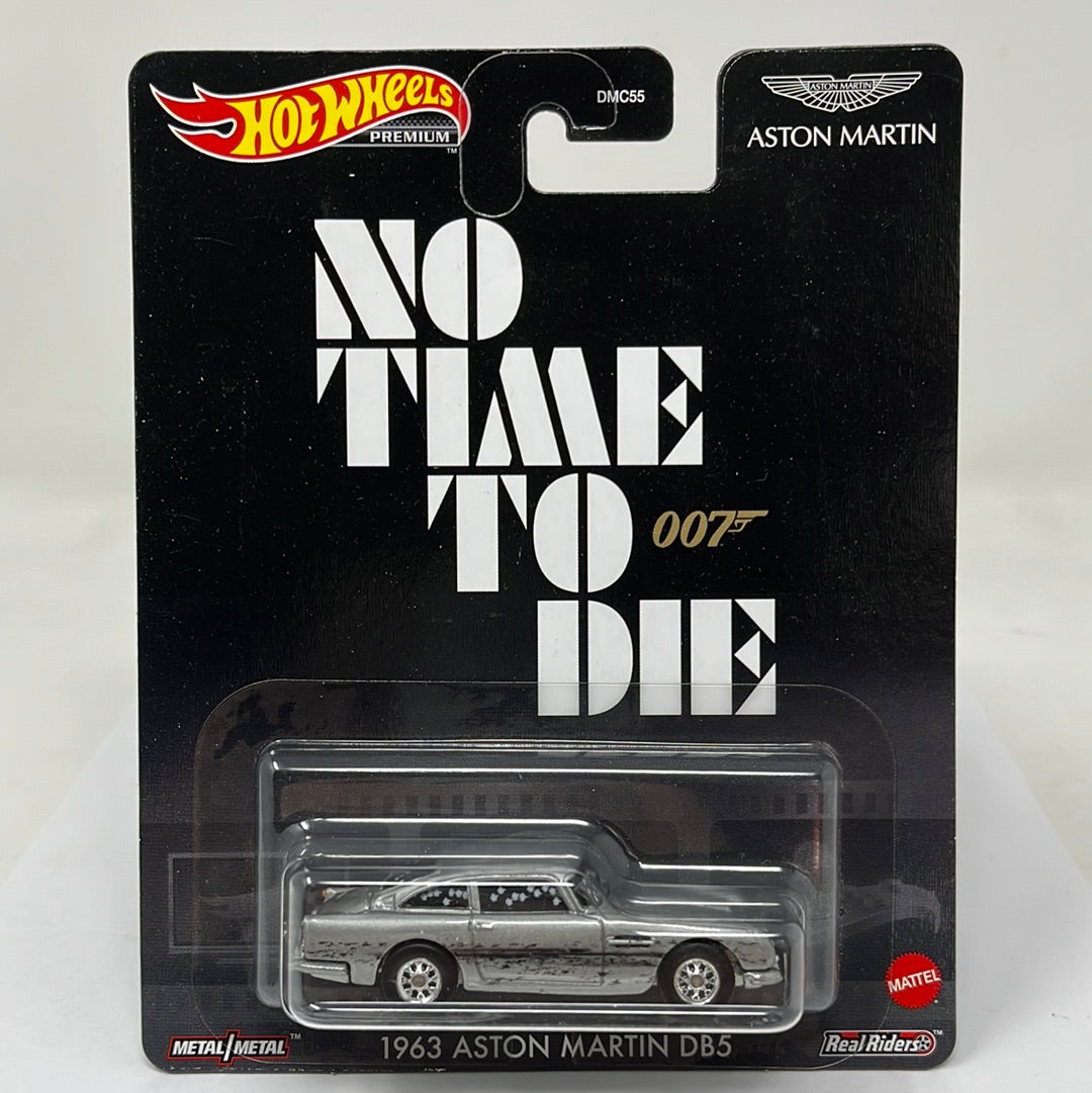 Hot wheels premium aston martin no time to die 007 1963 martin db5 james bond