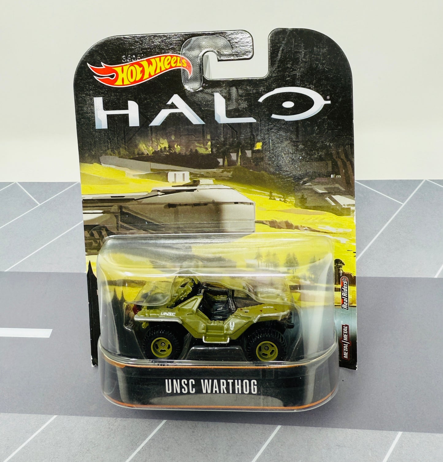 Hot Wheels Retro Halo UNSC Warthog