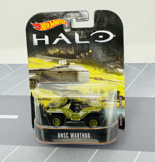 Hot Wheels Retro Halo UNSC Warthog