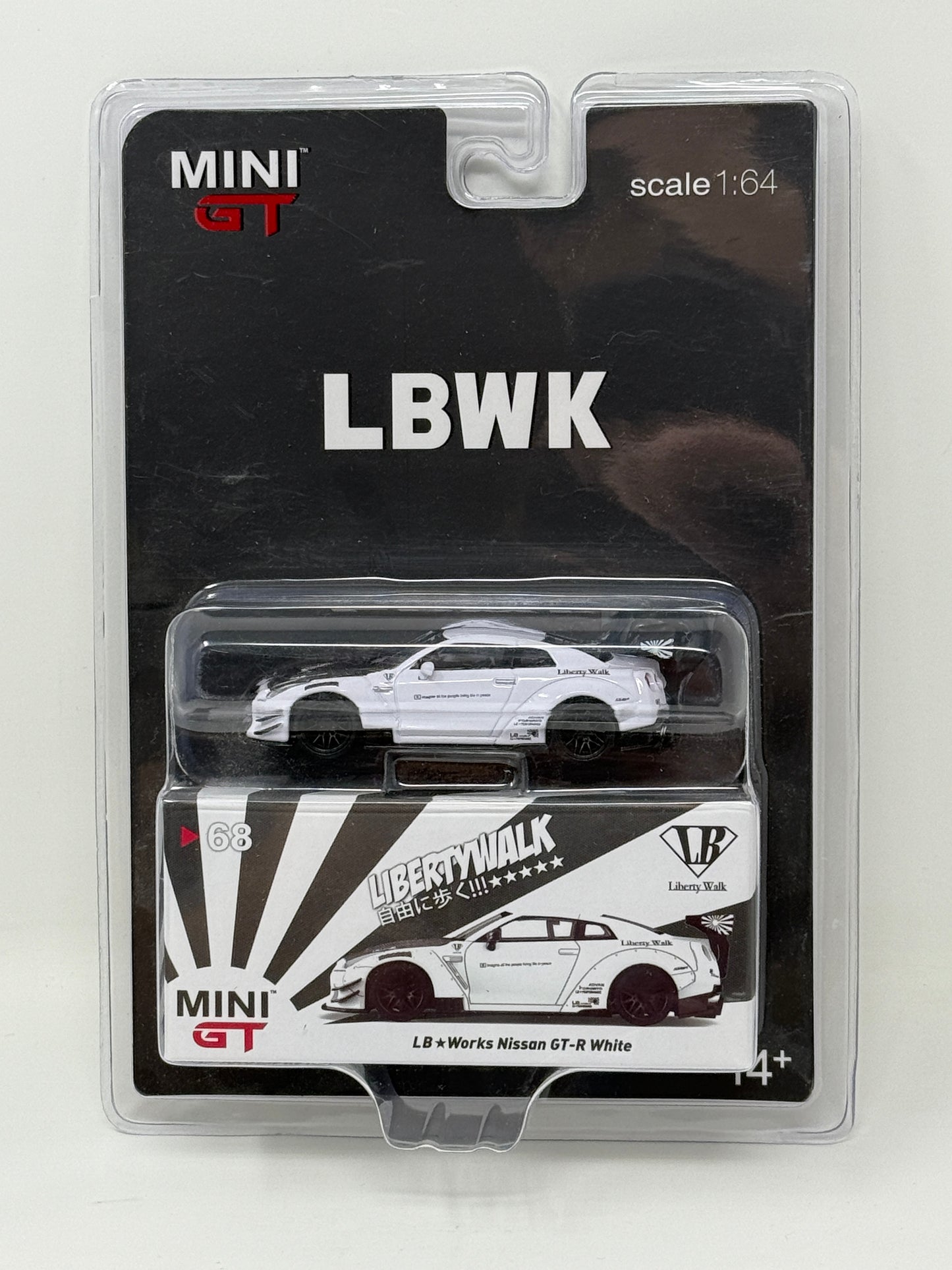 Mini GT LB Works Nissan GTR LBWK # 68