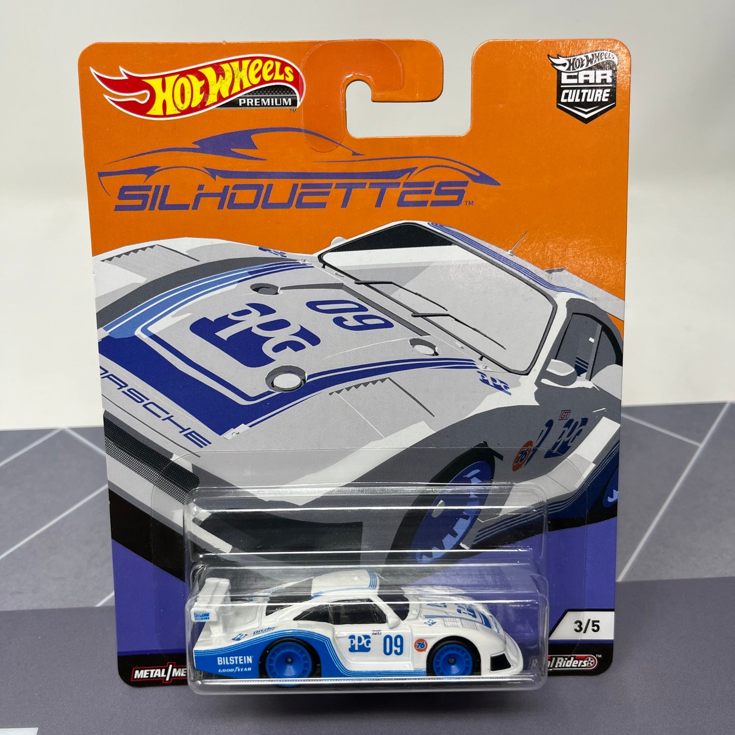 Hot wheels premium 78 porsche 935 silhouettes