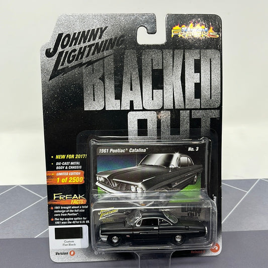 Johnny lightning 1961 pontiac catalina blacked out 2017