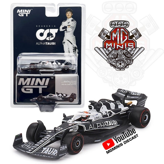 Mini GT 1:64 F1 AlphaTauri AT03 #22 Yuki Tsunoda 2022 F1 #521