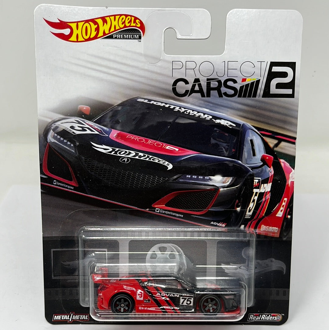 hot wheels premium acura nsx gt3 advan project cars 2 real riders