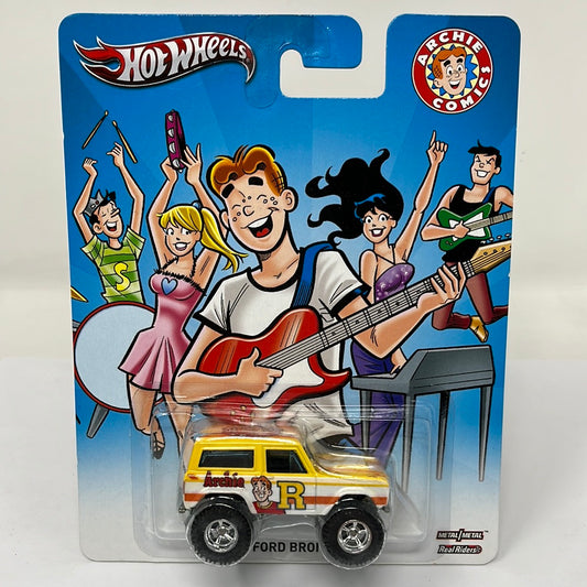 hot wheels premium archie comics 67 ford bronco real riders