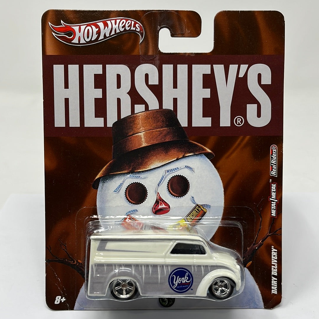 Hot wheels premium hershey’s dairy delivery real riders