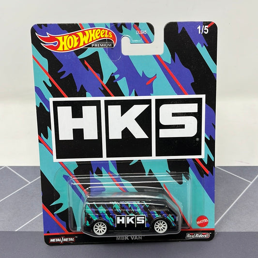 Hot wheels premium mbk van hks