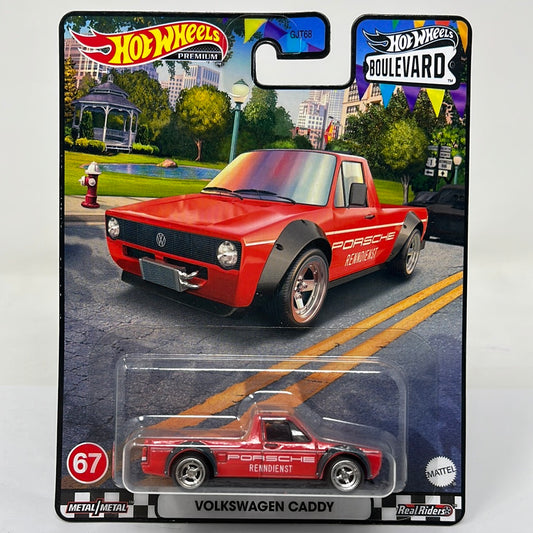 Hot wheels premium boulevard volkswagen caddy porsche real riders