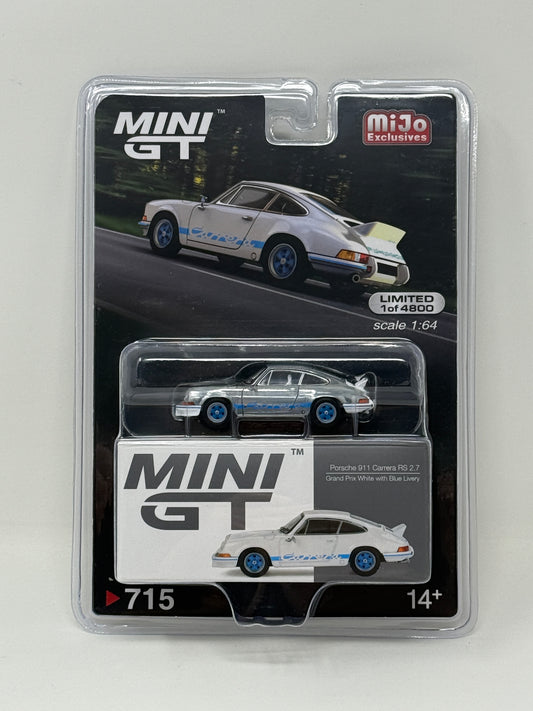 Mini Gt Porsche 911 Carrera RS 2.7 #715 CHASE