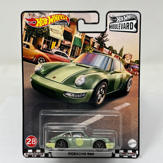 Hot wheels premium boulevard porsche 964 real riders