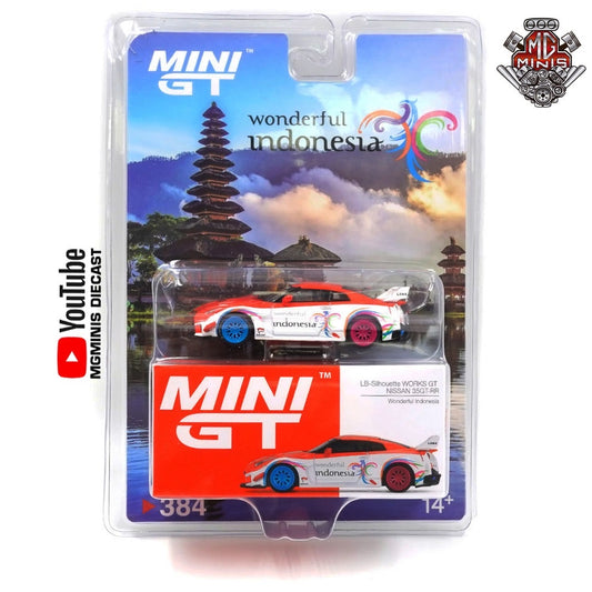 Mini Gt Nissan 35GT-RR Indonesia  Exclusive 1:64 - #384