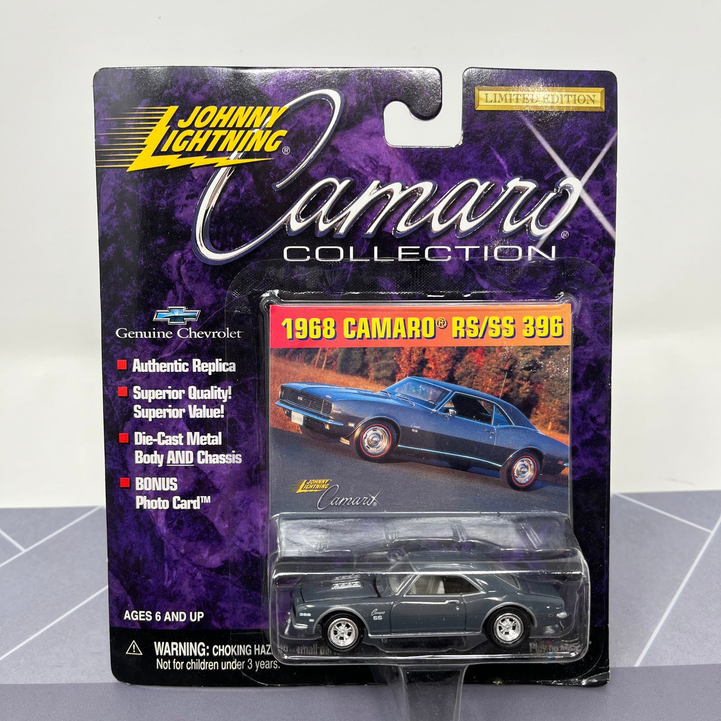 Johnny lightning 1968 camaro rs ss 396 chevrolet