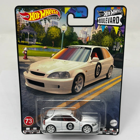 hot wheels premium boulevard 99 honda civic type ek9 real riders