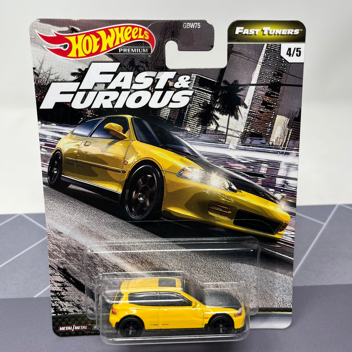 Hot wheels premium honda civic eg fast & furious real riders