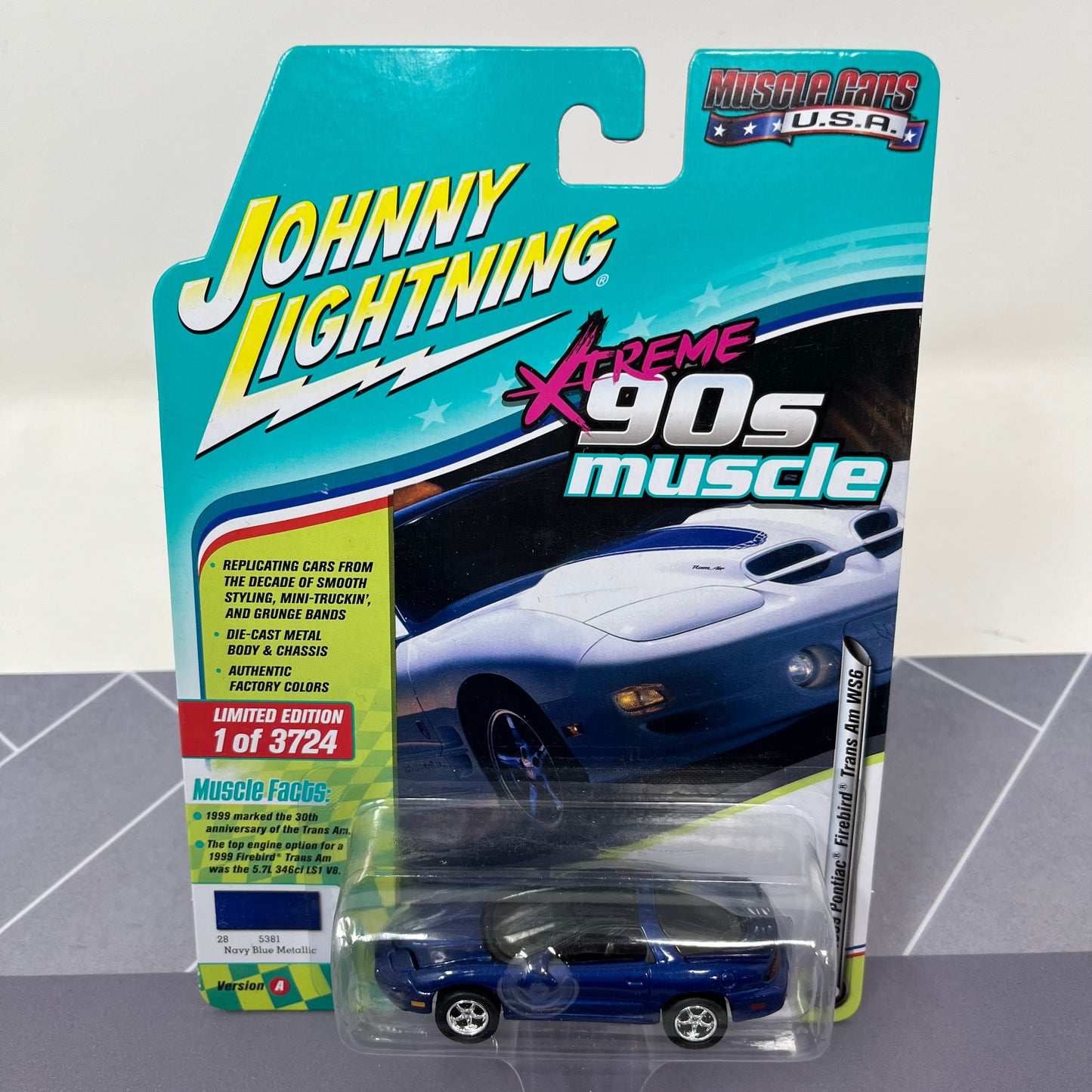 Johnny lightning 1999 pontiac firebird trans am w26