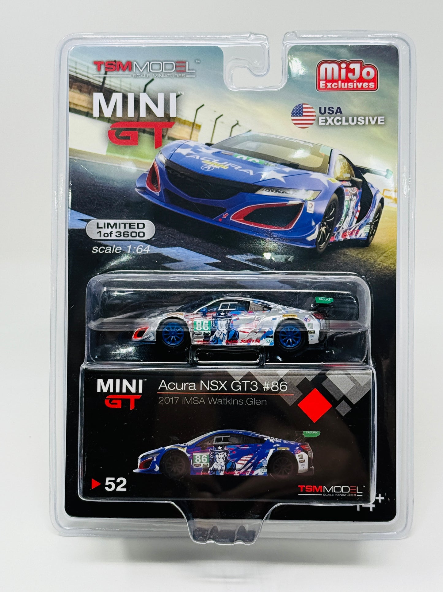 Mini Gt Acura NSX GT3 #86 CHASE