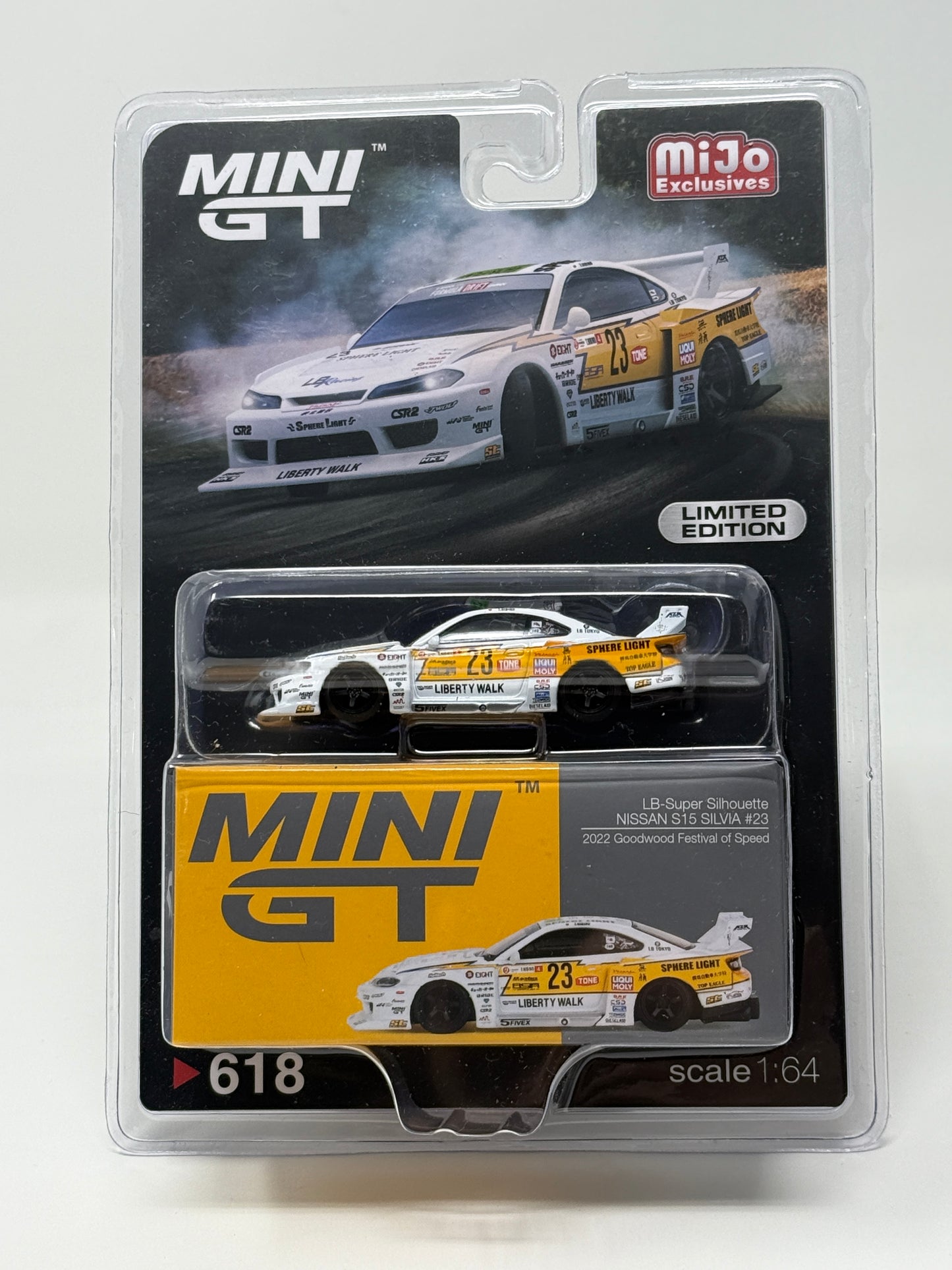 Mini GT LB Super Silhouette Nissan S15 Silvia #23 #618