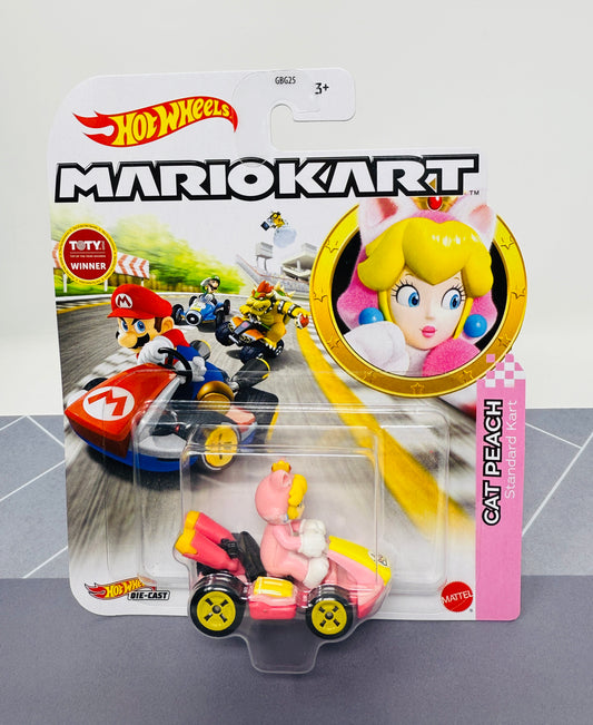 Hot Wheels Cat Peach Standart Car Mario Kart