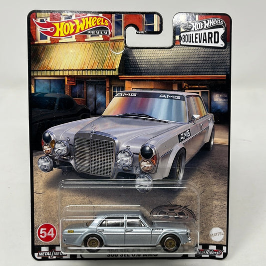 Hot wheels premium boulevard mercedes benz 300 sel 6.8 amg