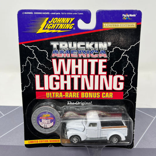 Johnny lightning 1940 ford white lightning truckin america