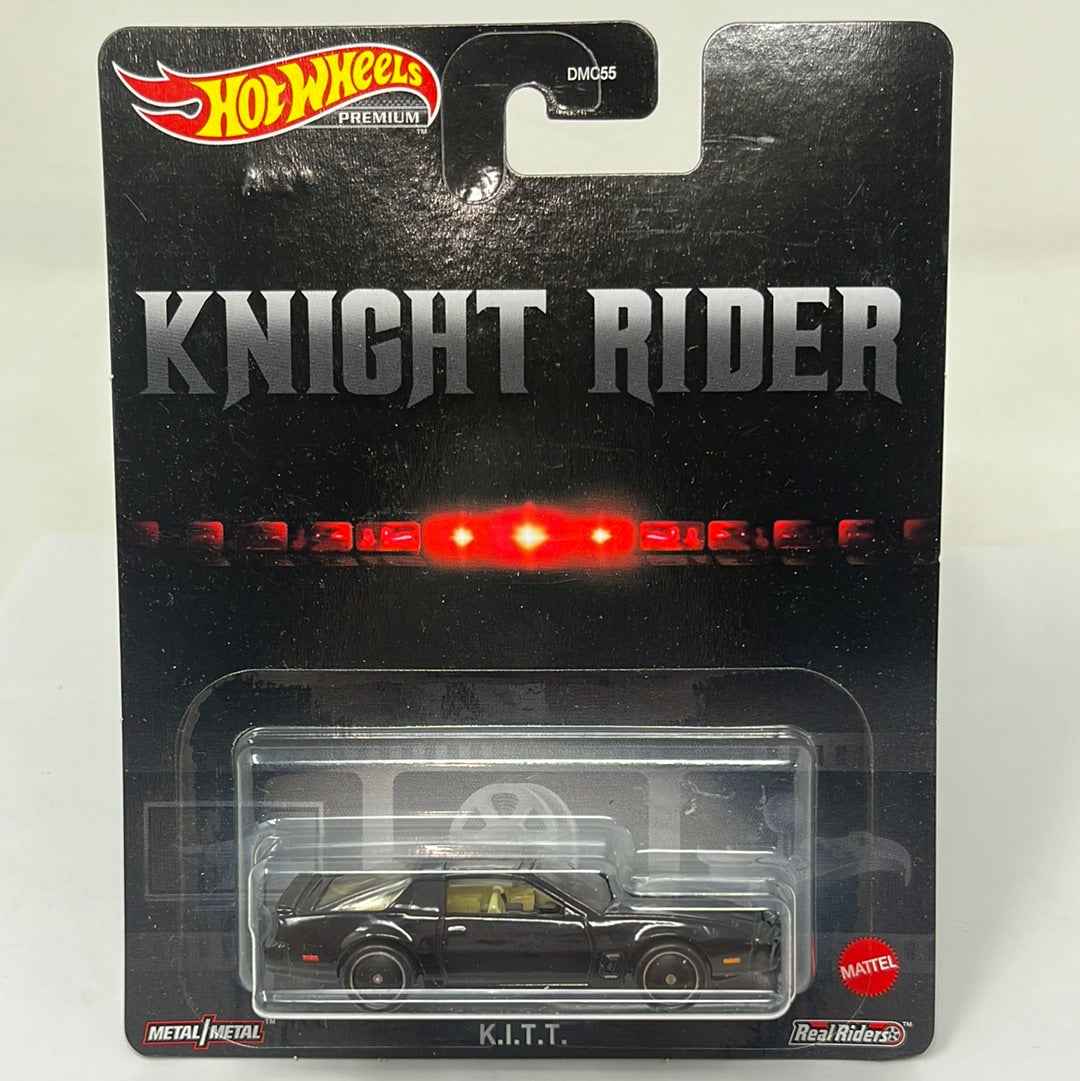 Hot wheels premium knight rider k.i.t.t. real riders