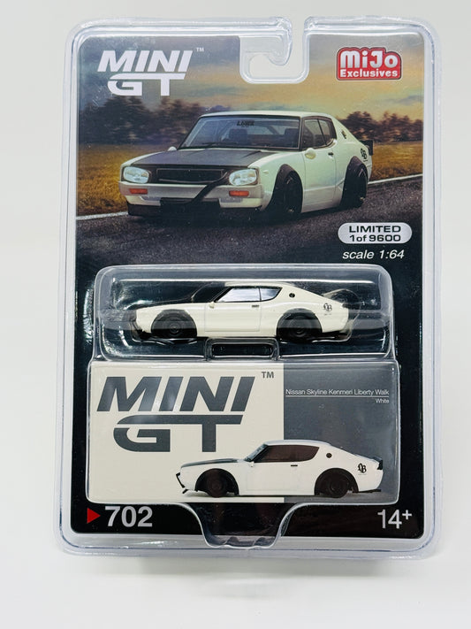 Mini Gt Nissan Skyline Kenmeri Liberty Walk #702