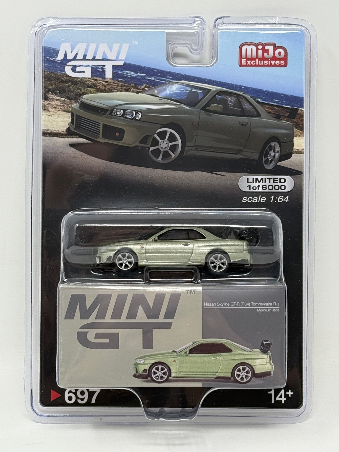 Mini Gt Nissan Skyline GT-R (R34) Tommykaira R-Z #697