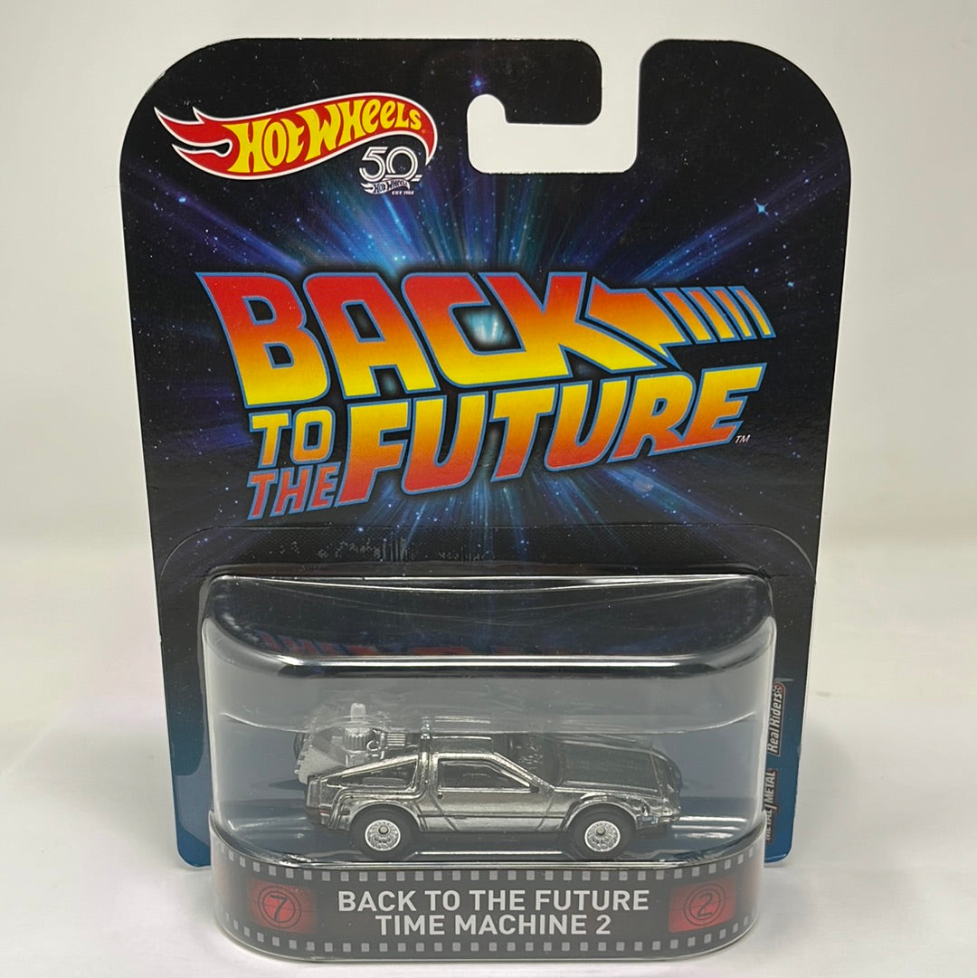 Hot wheels retro back to the future time machine 2