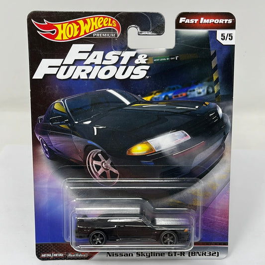 hot wheels premium nissan skyline gt-r fast & furious real riders