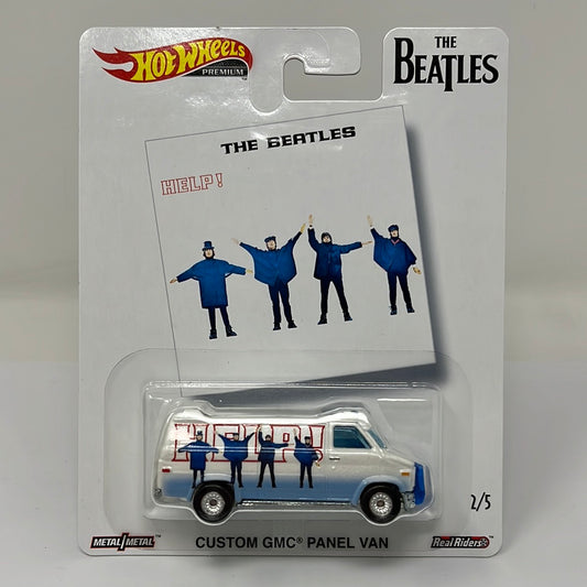 hot wheels premium the beatles custom gmc panel van real riders