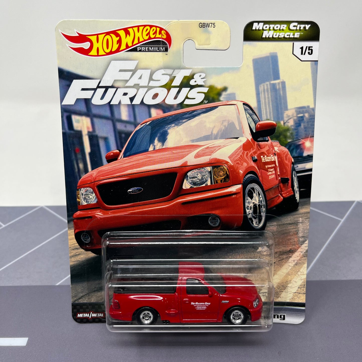 Hot wheels premium fast and furious ford f150 svt lightning real riders