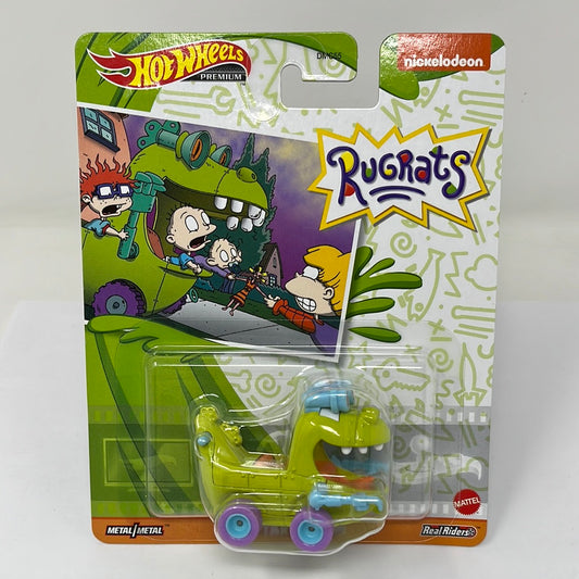 hot wheels premium reptar wagon rugrats nickelodeon real riders