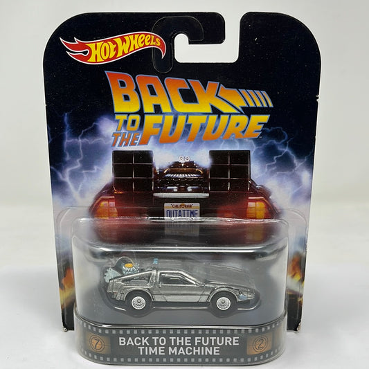 Hot wheels retro back to the future time machine outatime