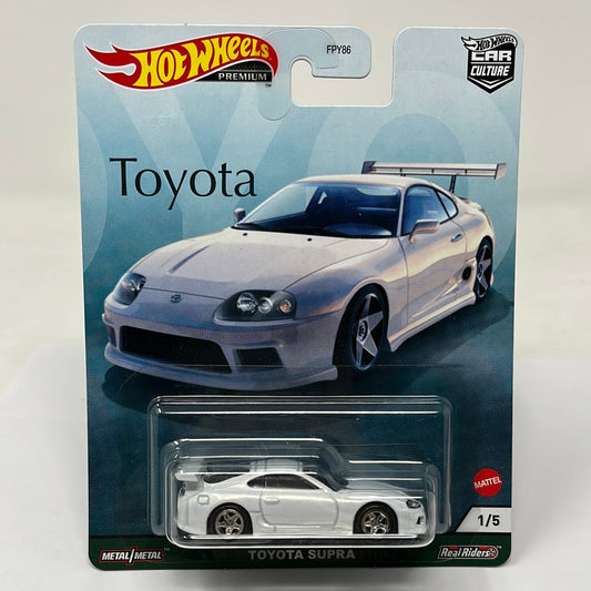 Hot wheels premium toyota supra real riders