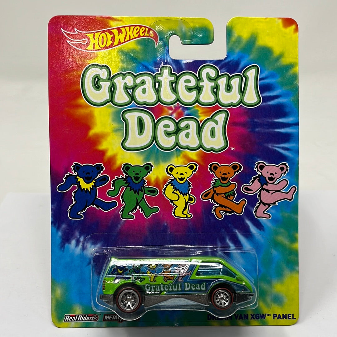 Hot wheels premium grateful dead dream van xgw panel real riders