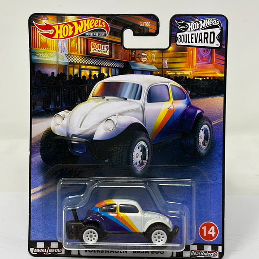 Hot wheels premium boulevard volkswagen baja bug fusca vw real riders