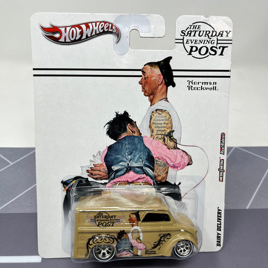 Hot Wheels Dairy Delivery Real Riders The Saturday Evening Post Norman Rockwell