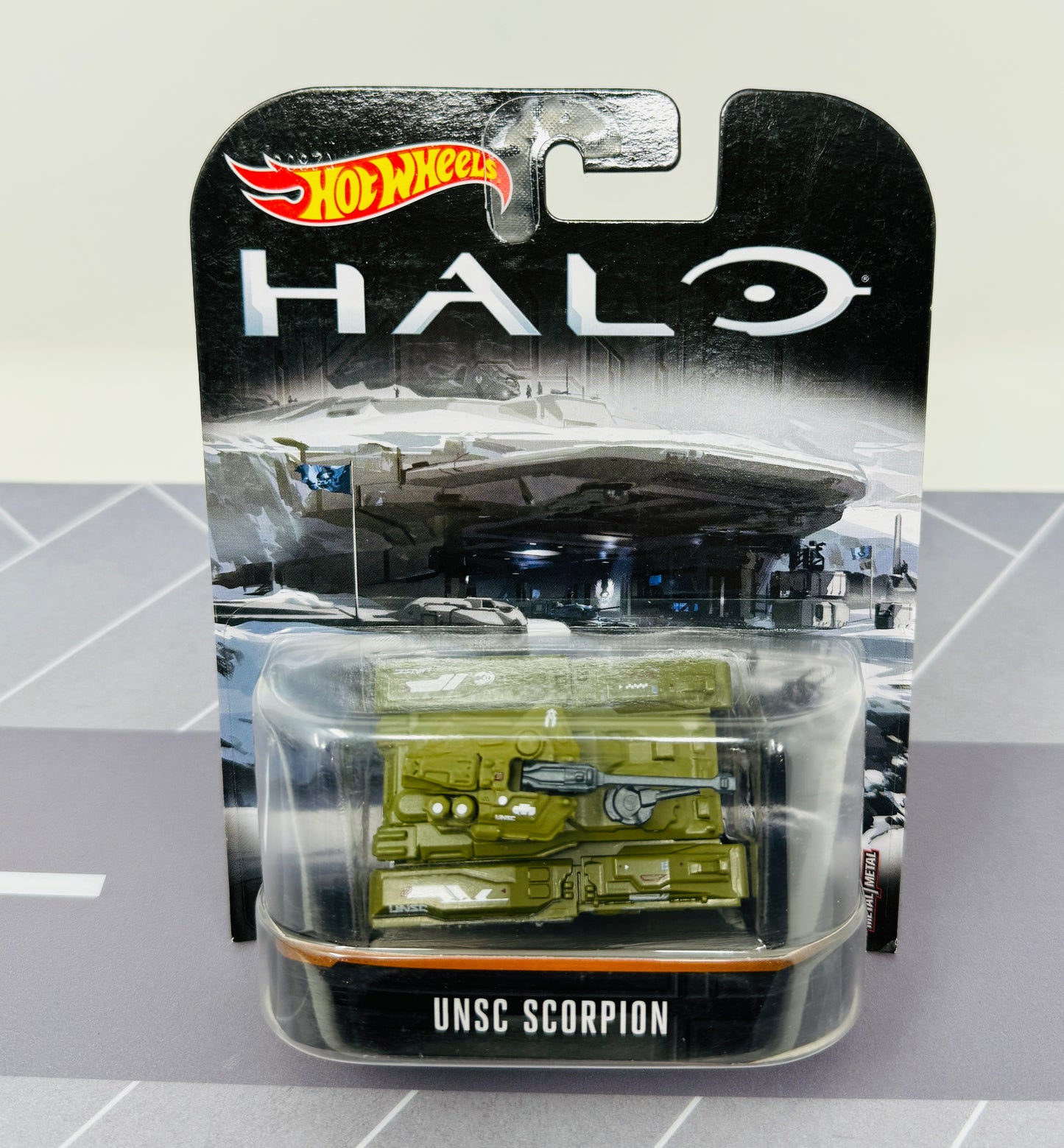 Hot Wheels Retro Halo UNSC Scorpion