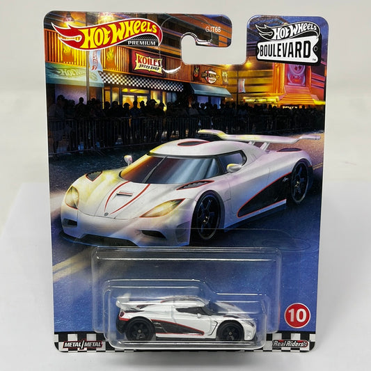 Hot wheels premium koenigsegg agera r boulevard real riders