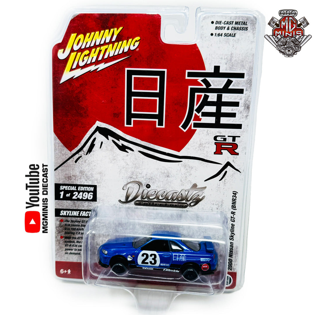 Johnny Lightning 2000 Nissan SkyLine GT-R (BNR34)