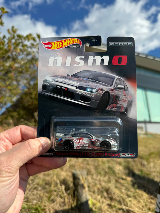 - Hot Wheels Premium ZAMAC Nissan Silvia S15 Nismo Fest Japan Exclusive