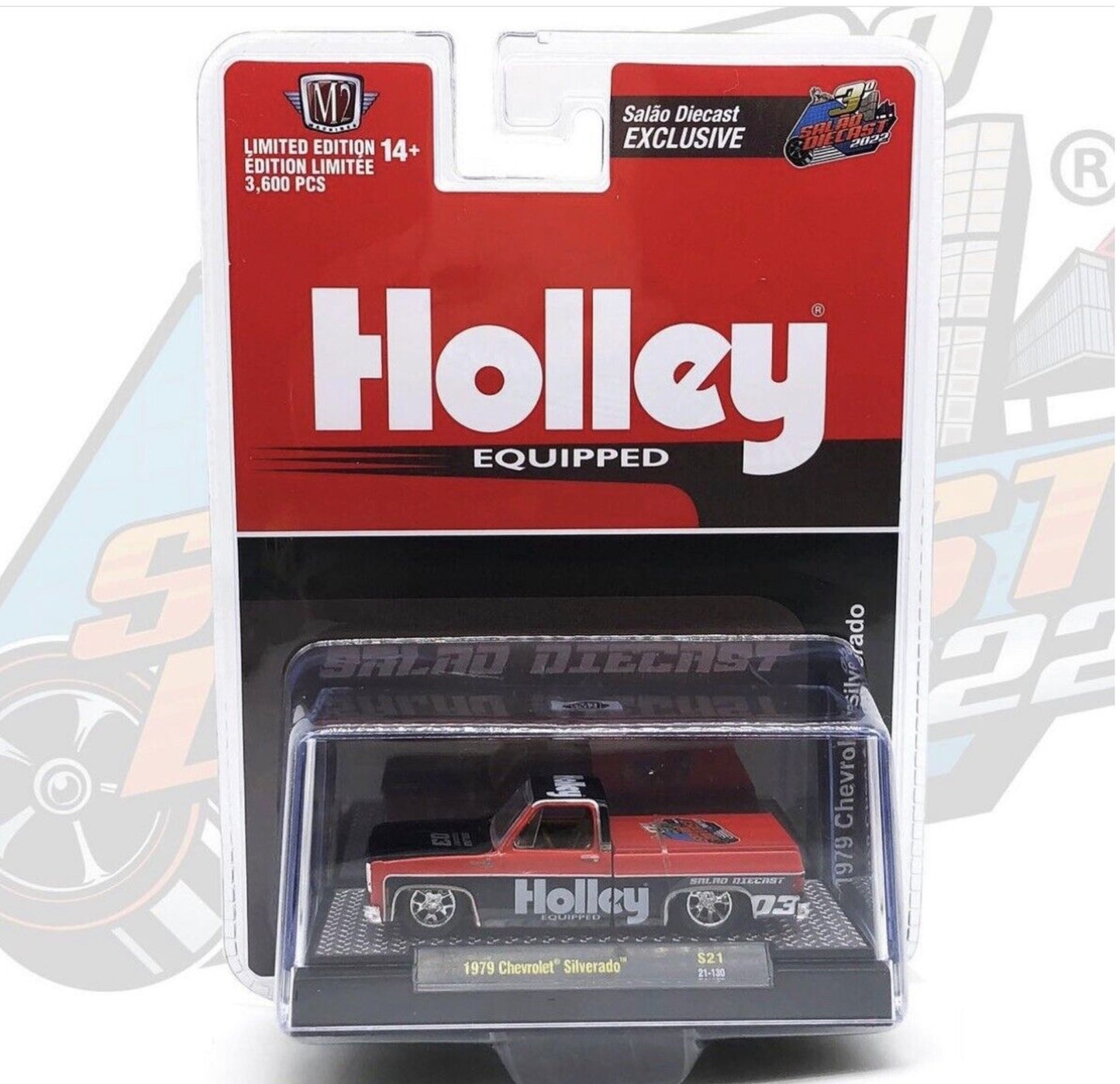 M2 Machines 1979 Chevy Silverado Holley Brazil Exclusive