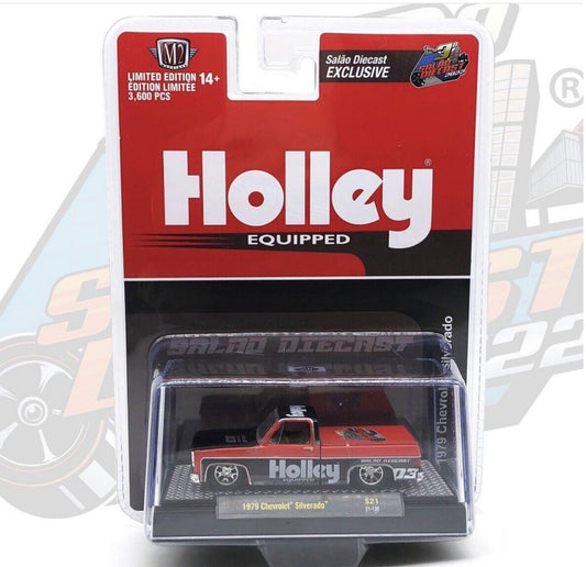 M2 Machines 1979 Chevy Silverado Holley Brazil Exclusive